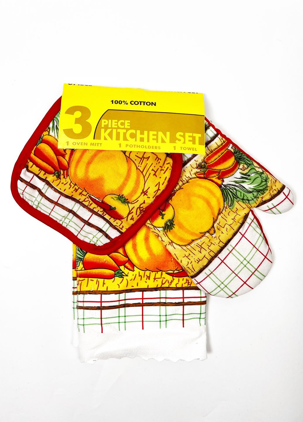 Кухонний набір (рукавиця, прихватка, рушник) 3пр/наб Home (267085185)