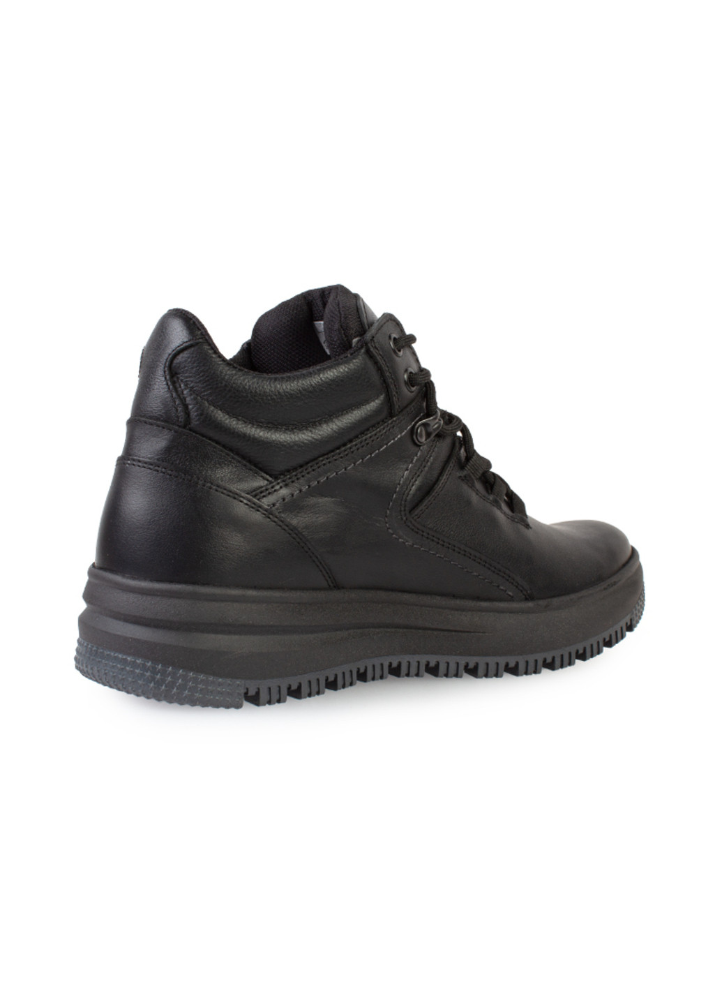 Черные зимние ботинки мужские бренда 9501093_(1) ModaMilano