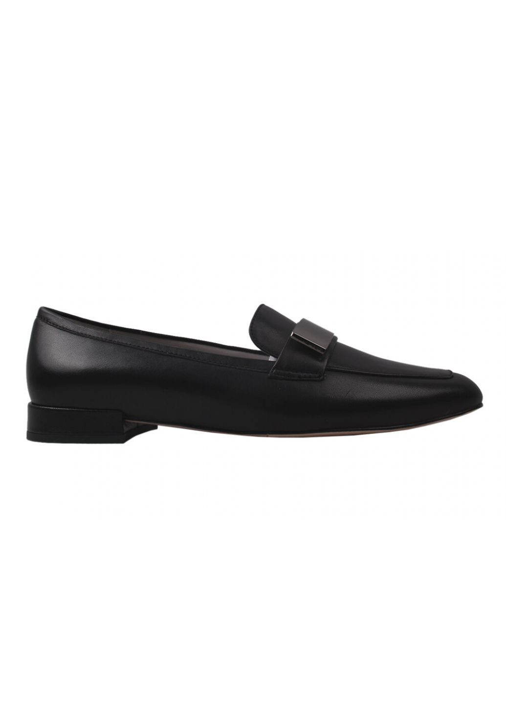 Туфлі на низькому ходу жіночі натуральна шкіра, колір чорний Anemone 119-20dtc (257426293)