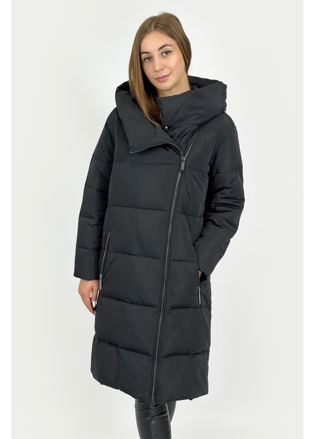 Черная зимняя куртка w20-12024-200 Finn Flare