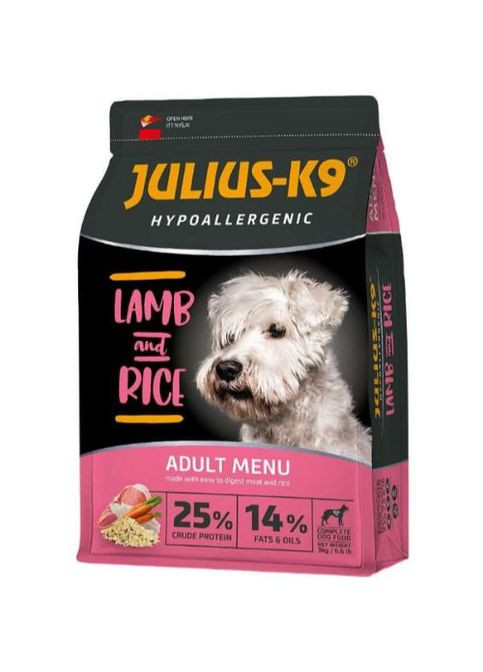 Julius K-9 ЯгнятаРис Lamb&RiceГіпоалергеннийдлясобак. (3кг) Julius-K9 (275925021)