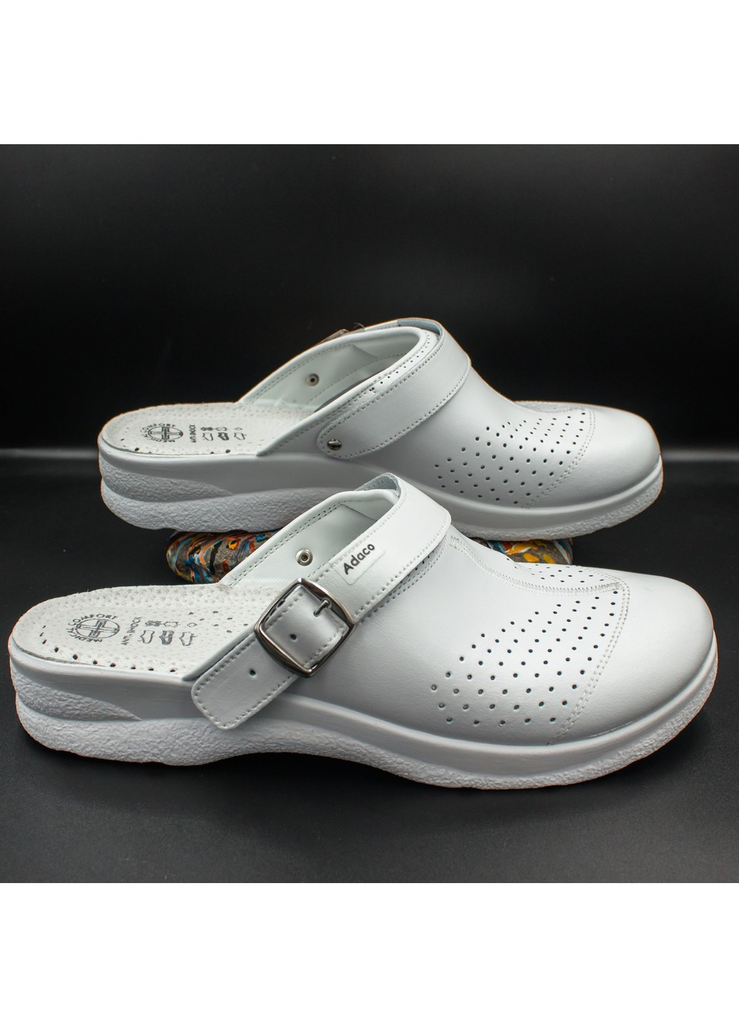 Чоловічі сабо шкіряні 712sr Adaco (263361124)