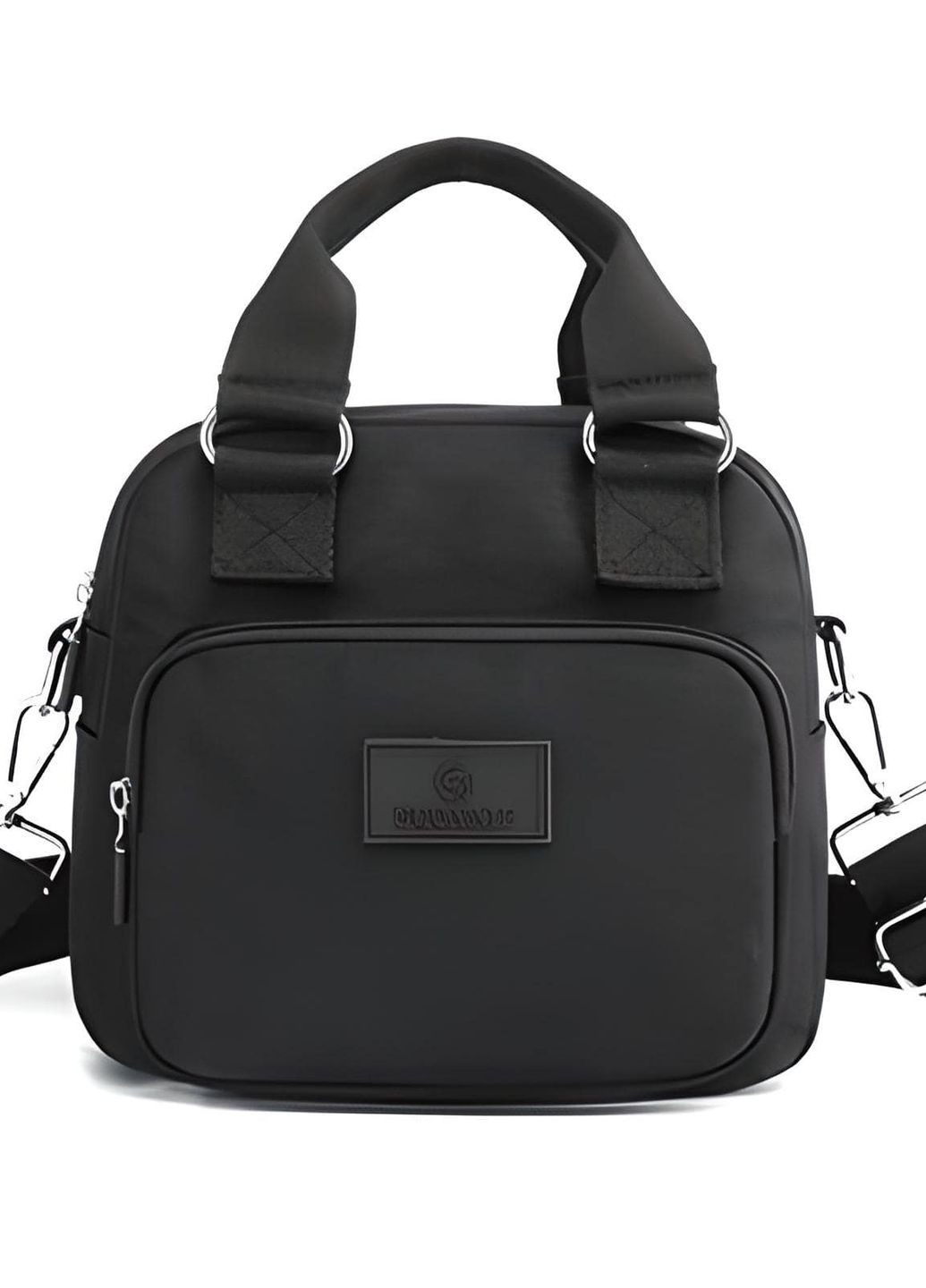 Женская сумка-мессенжер водонепроницаемая из полиэстера Black Sambag (261763813)