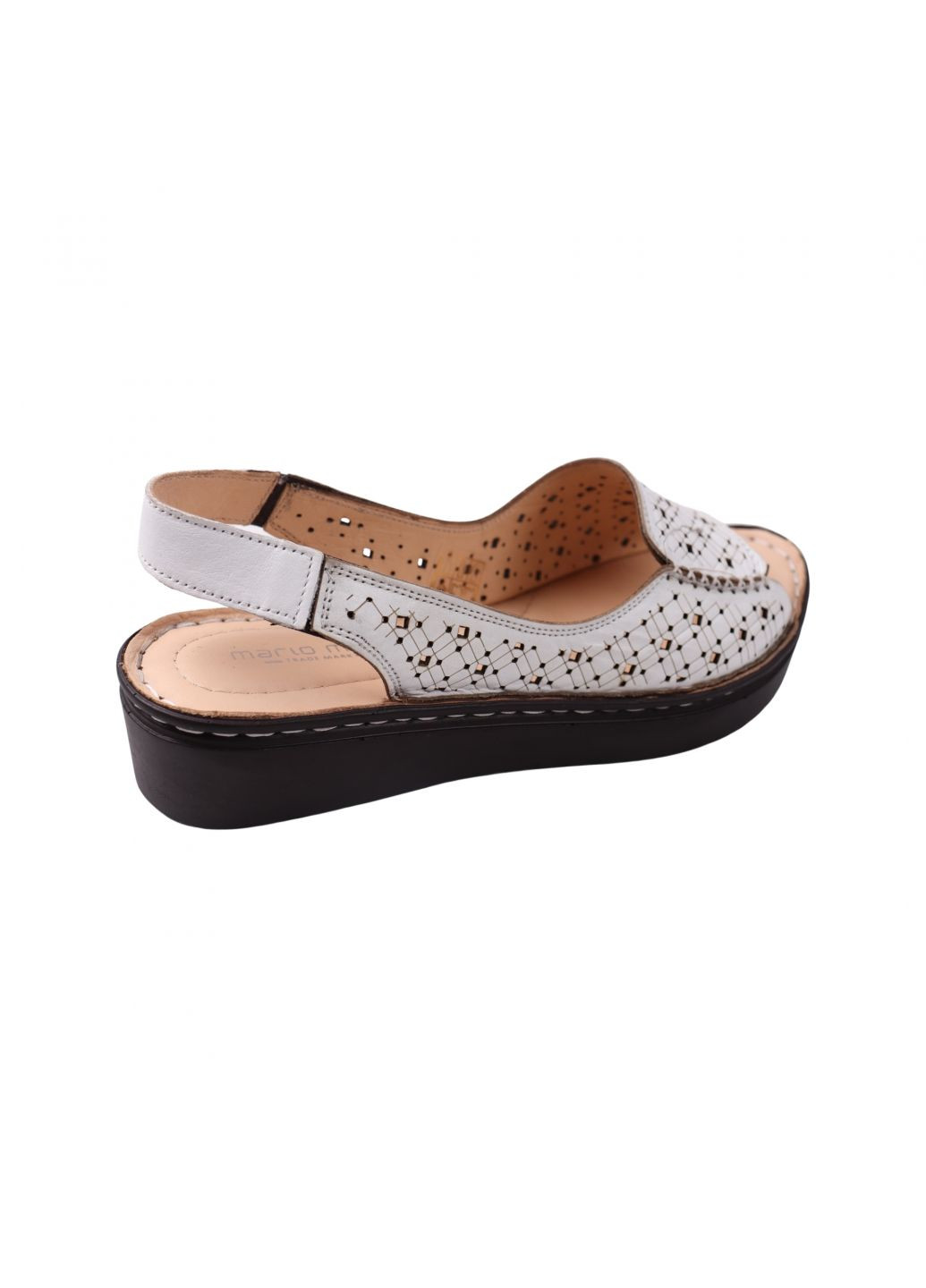 Босоніжки жіночі білі натуральна шкіра Mario Muzi 917-23LBC (258814254)
