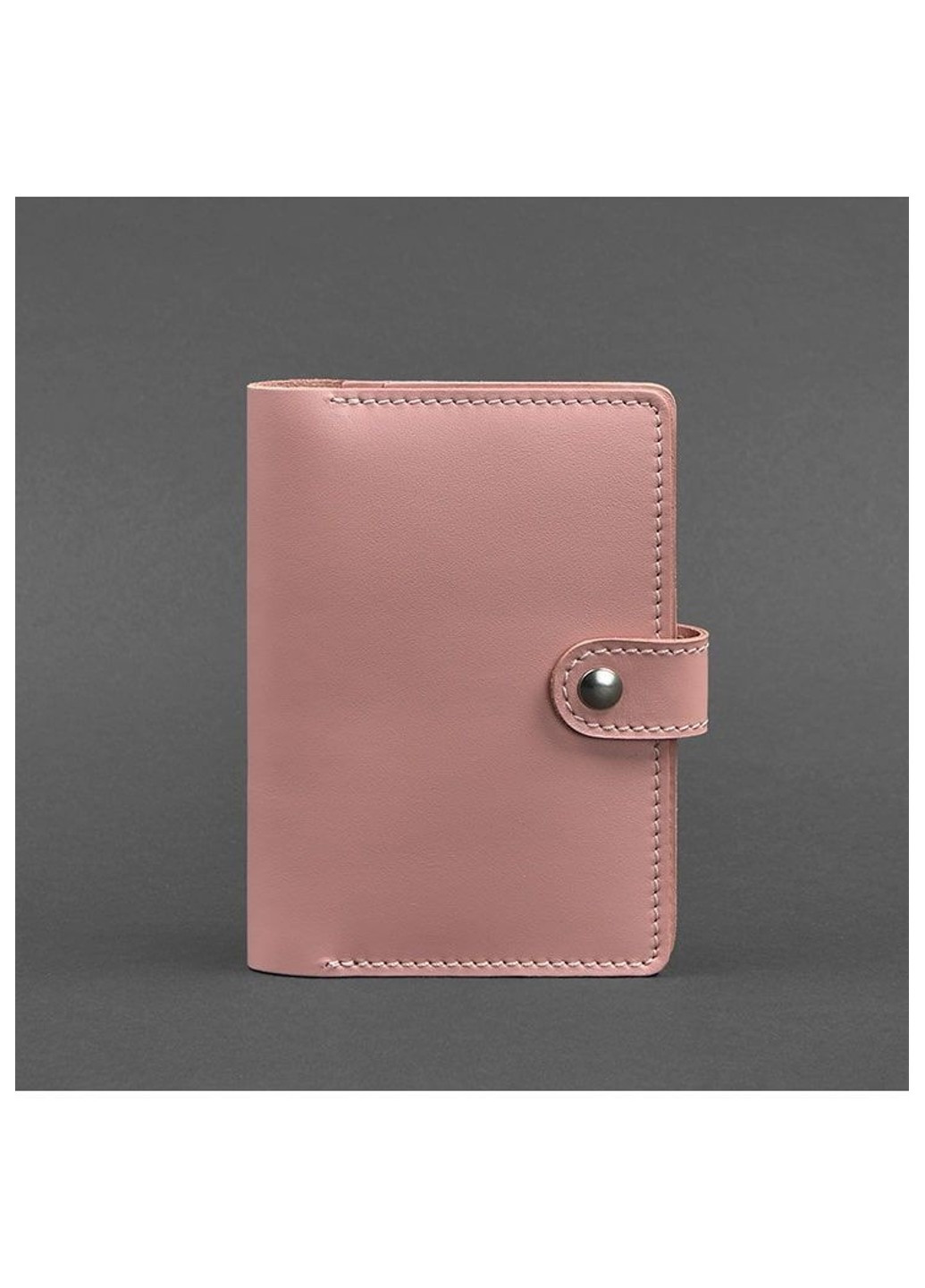 Шкіряний паспортний покрив 3.0 Рожевий BN-OP-3-рожевий персик BlankNote (263519241)