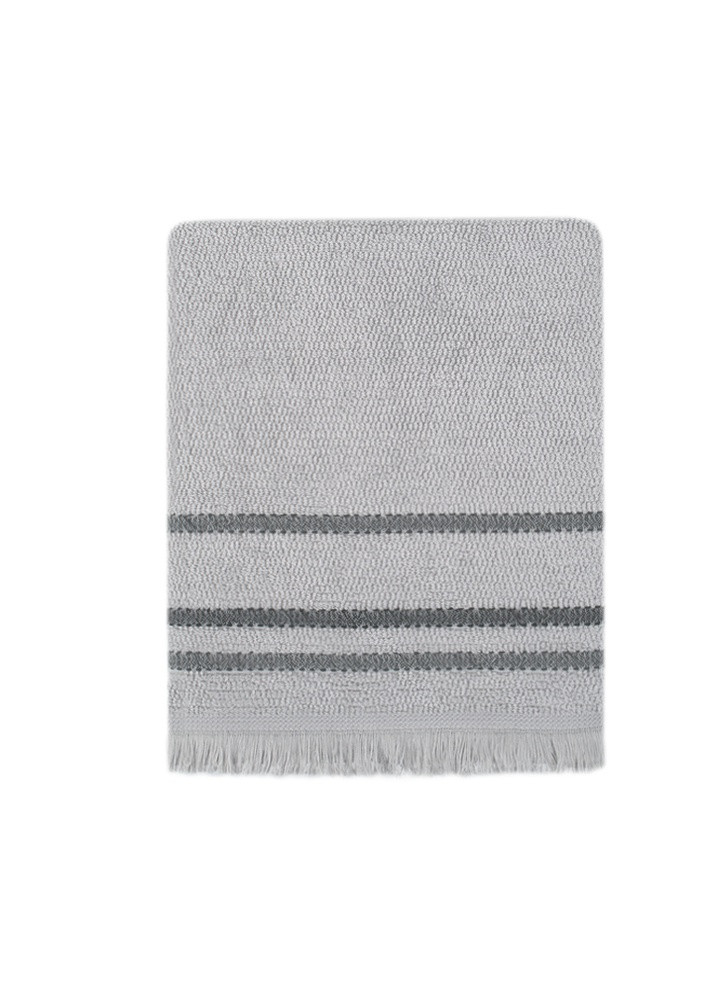 Irya полотенце - integra corewell gri серый 50*90 полоска серый производство - Турция