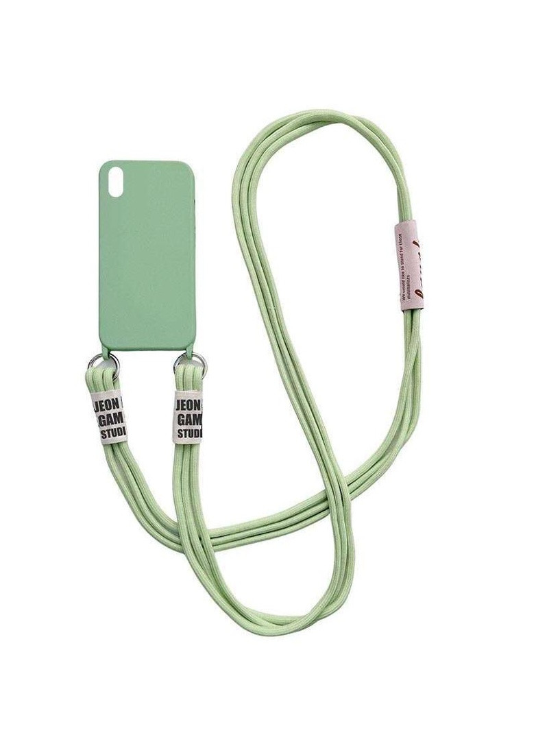 Чехол Cord case c цветным ремешком для Apple iPhone XS (5.8") Epik (258793231)