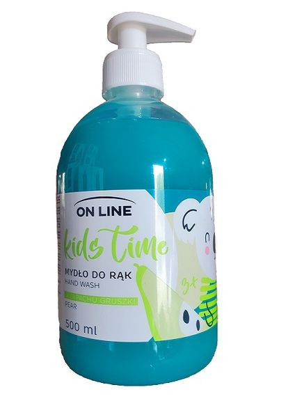 Детское мыло Kids Time Liquid Soap Pear с ароматом груши 500 мл On Line (264382506)