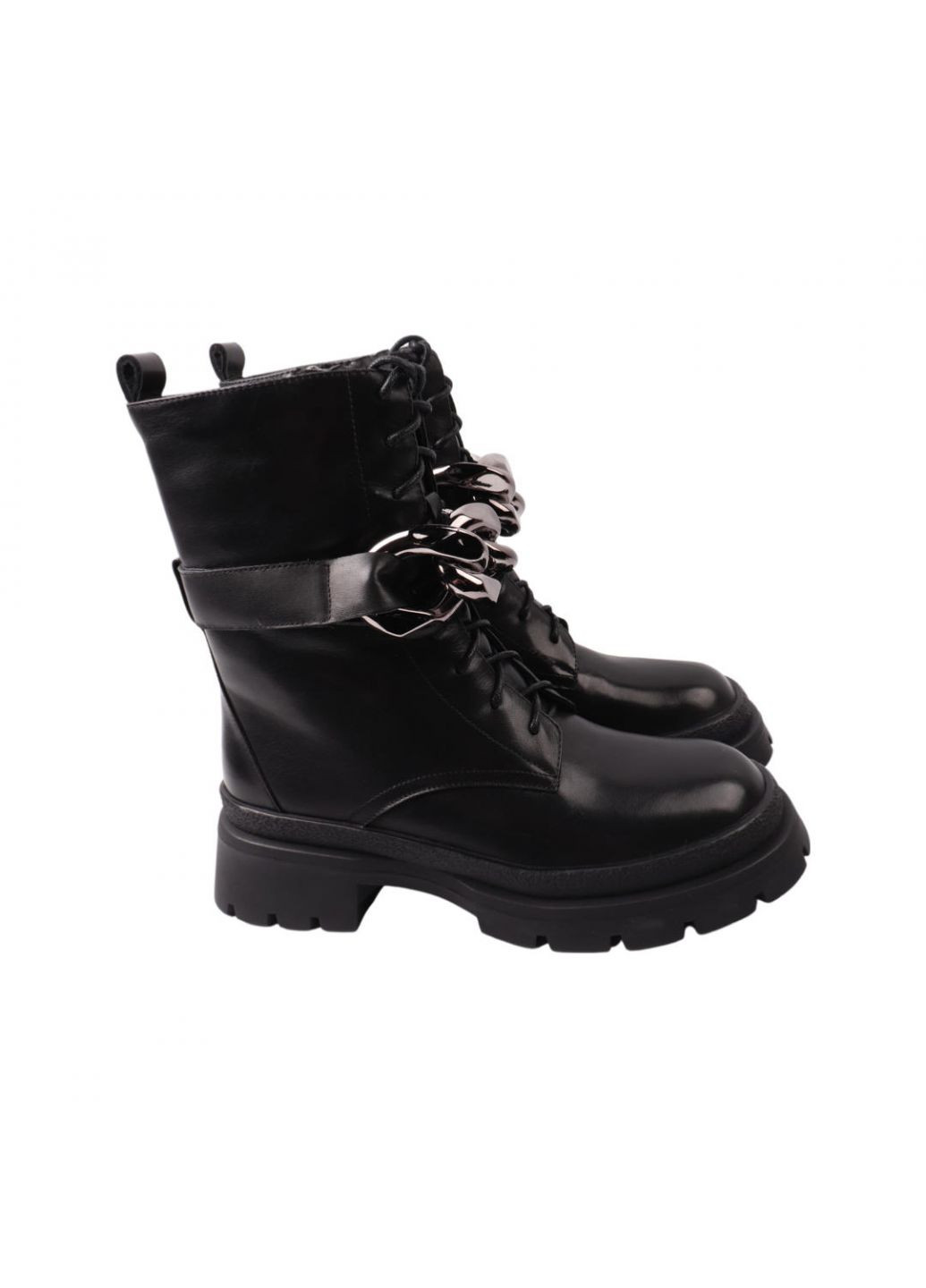 ботинки женские черные натуральная кожа Wit Mooni
