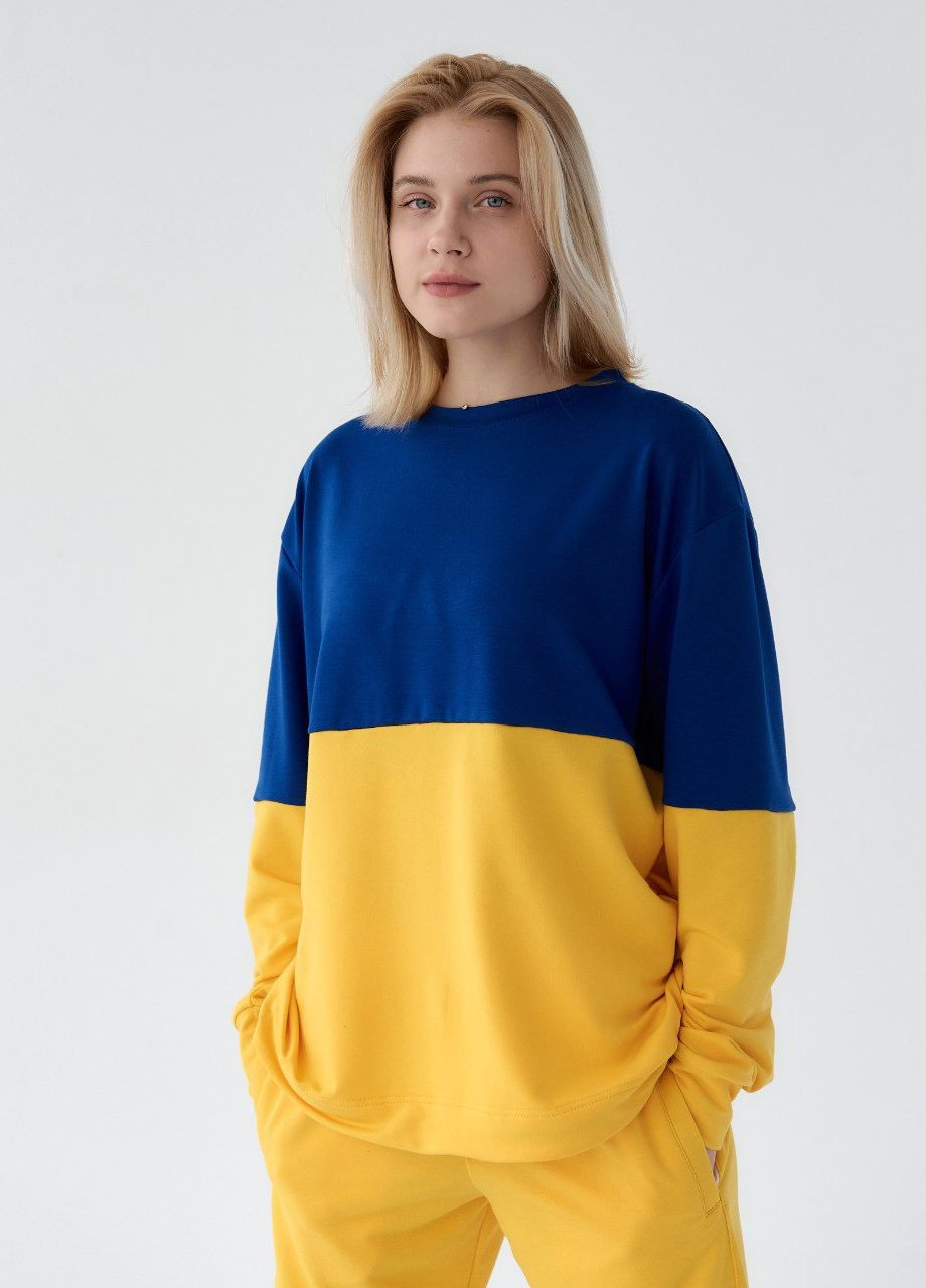 Спортивний костюм унісекс Україна штани жовті р.2XL 444392 New Trend (269002570)