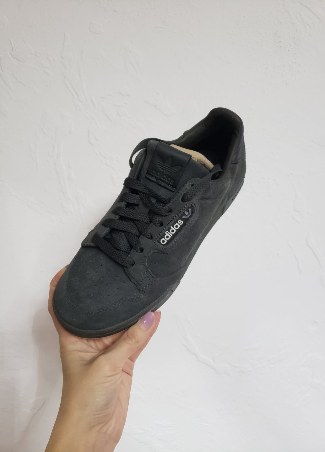 Темно-сірі всесезонні кросівки originals adidas Continental 80