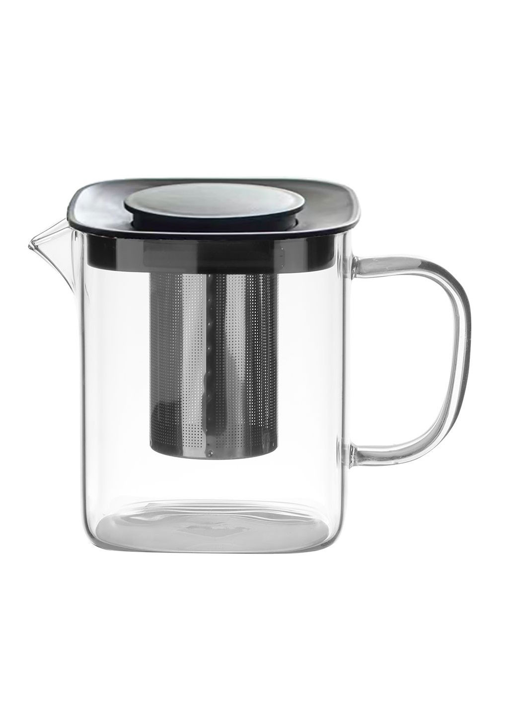 Чайник заварочный стеклянный Ричи с металическим фильтром, 600 мл Olens (264029000)