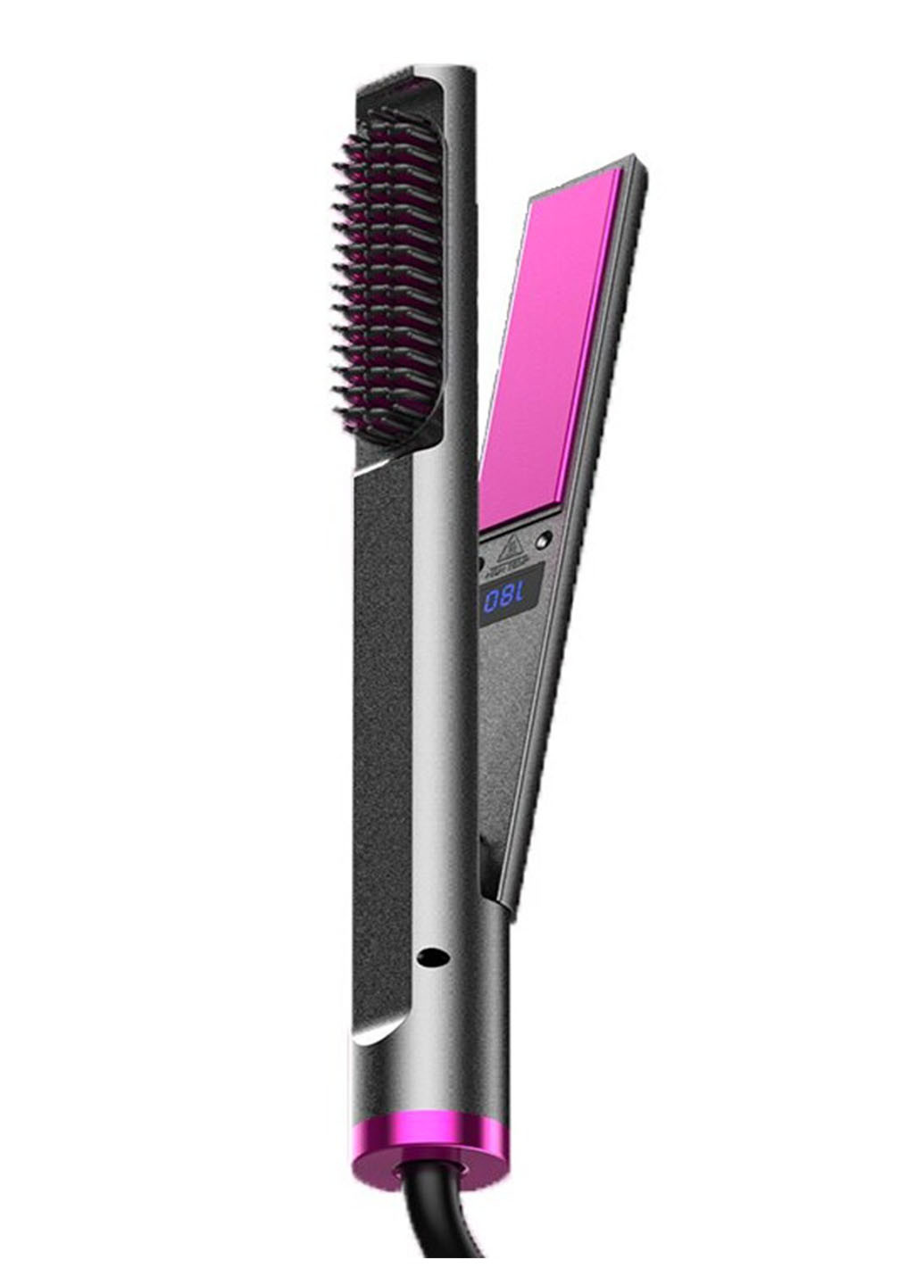 Керамический выравниватель Hair Straightener 3в1 для укладки волос щетка-гребешок для завивки локонов Good Idea (265542058)