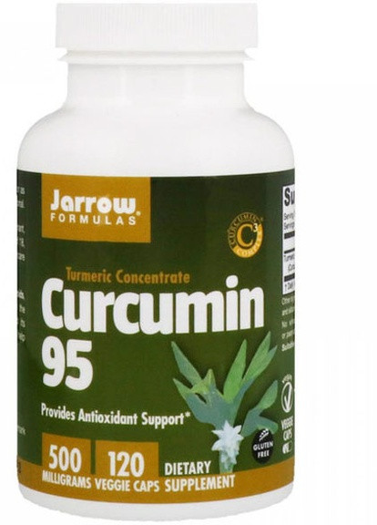 Curcumin 95 500 mg 120 Veg Caps Jarrow Formulas (256721502)