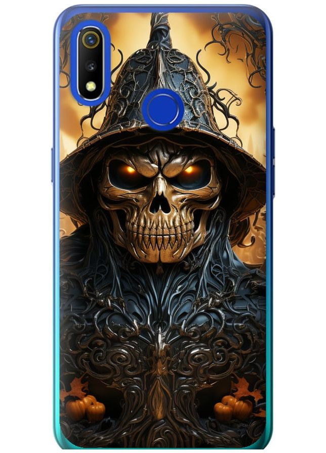 Силиконовый чехол 'Череп 2' для Endorphone Realme 3 (266812379)