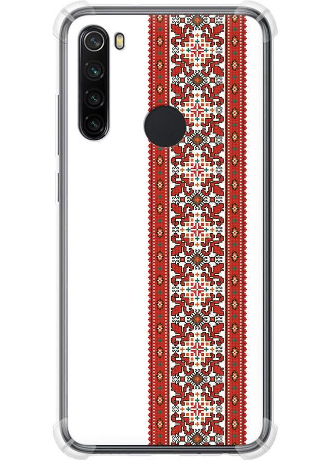 Силіконовий протиударний с посиленими кутами чохол 'Вишиванка 19' для Endorphone Xiaomi Redmi Note 8 (269352382)