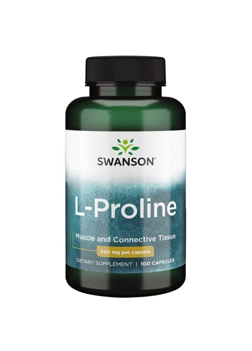 Л-Пролін L-Proline 500мг -100 капсул Swanson (269462136)