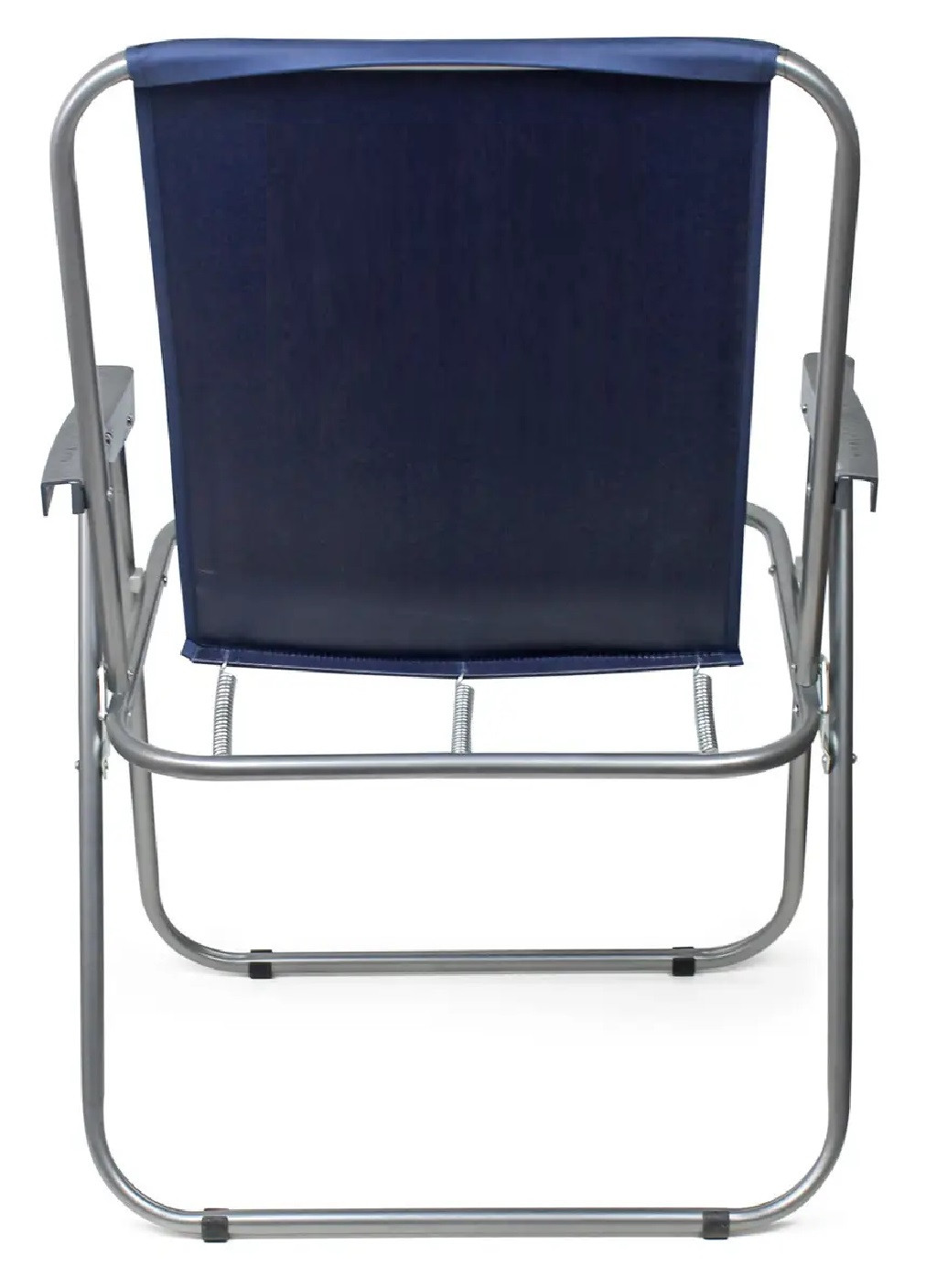 Раскладное кресло с подлокотниками стул складной для отдыха дачи рыбалки пикника кемпинга 49х50х79 см (474143-Prob) Синее Unbranded (257431275)