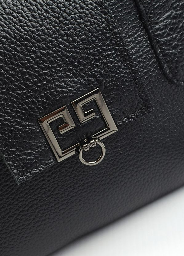 Мини сумочка черная женская из натуральной кожи с ручками, молодежная маленькая кожаная сумка кросс Serebro (266701166)