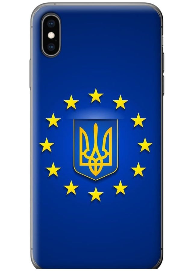 2D пластиковий чохол 'Евросоюз 6' для Endorphone Apple iPhone XS Max (269348148)