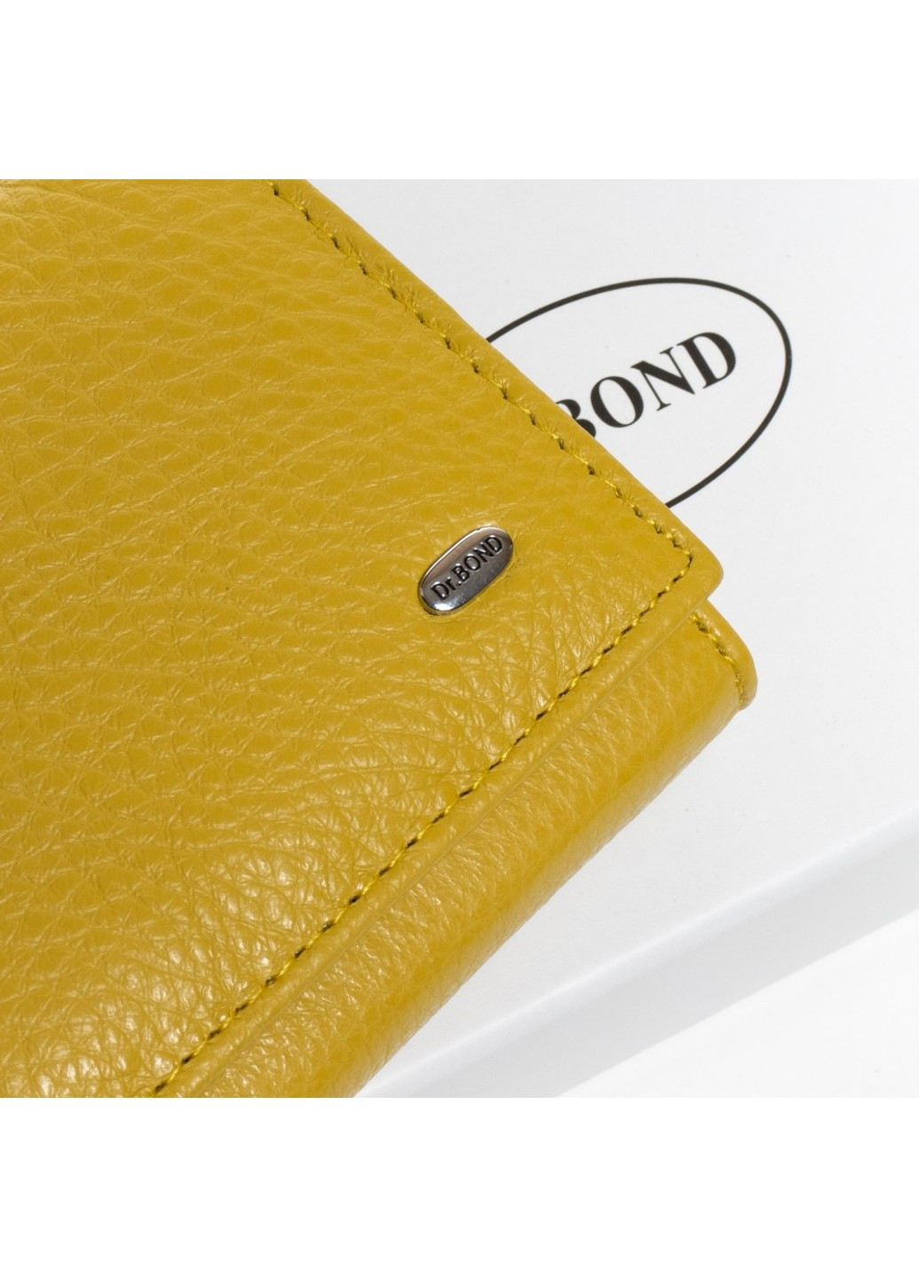 Шкіряний жіночий гаманець Classic W1-V yellow Dr. Bond (261551127)