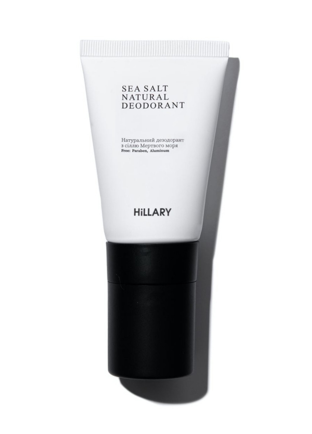 Натуральний дезодорант з сіллю Мертвого моря Sea Salt Natural Deodorant, 50 мл Hillary (260085665)