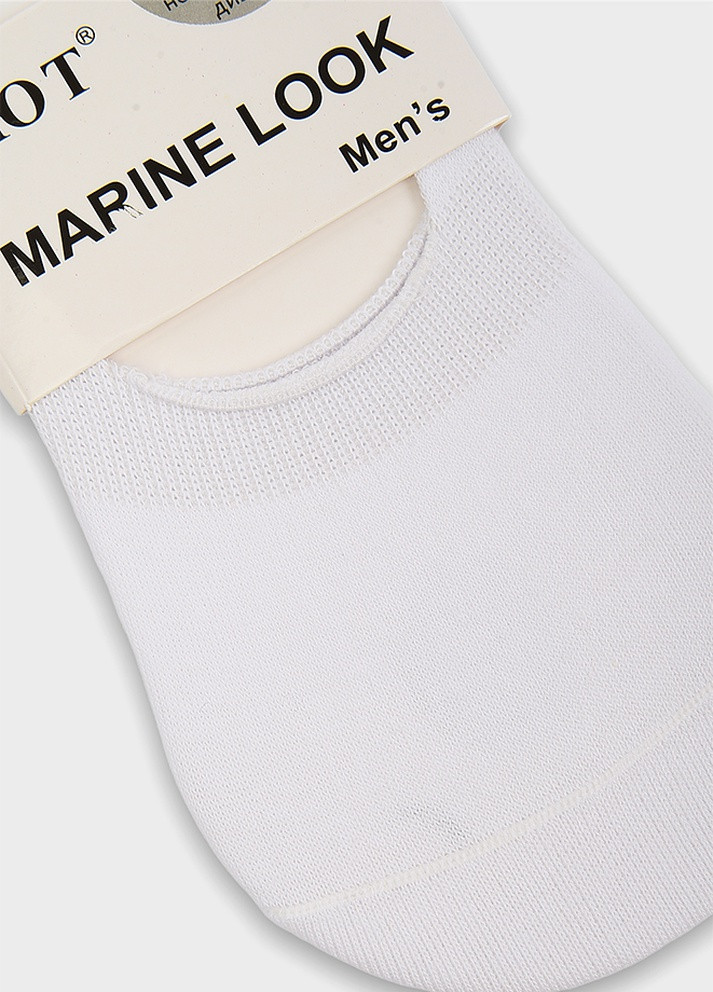 Шкарпетки-сліди чоловічі білі розмір 41-47 Let's Shop (257133680)