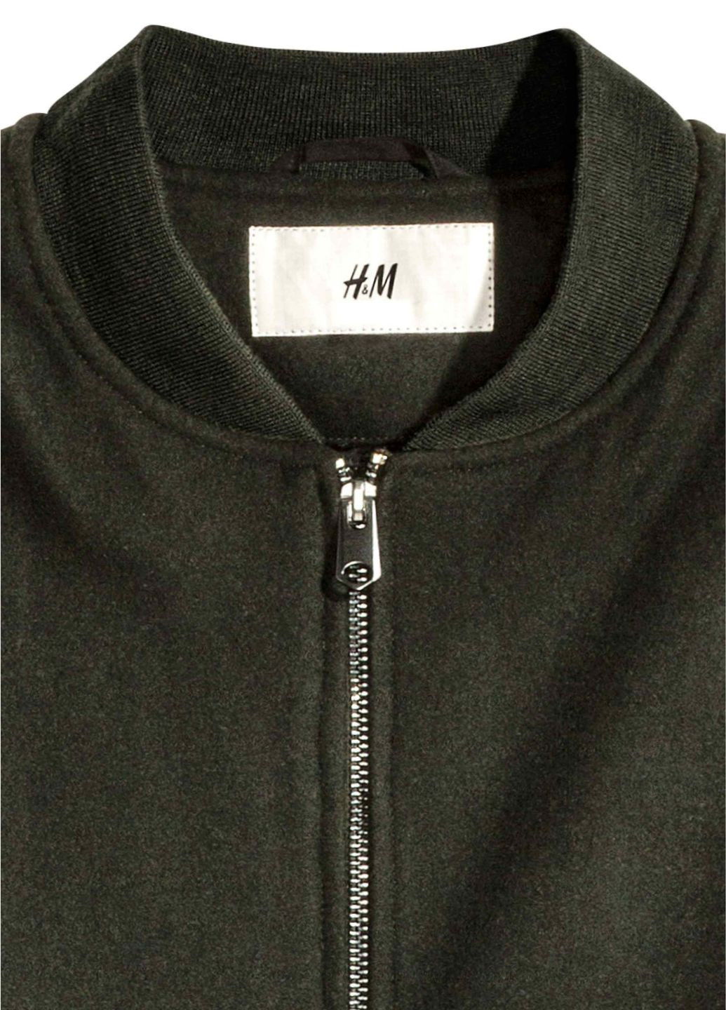 Темно-зеленый Бомбер H&M