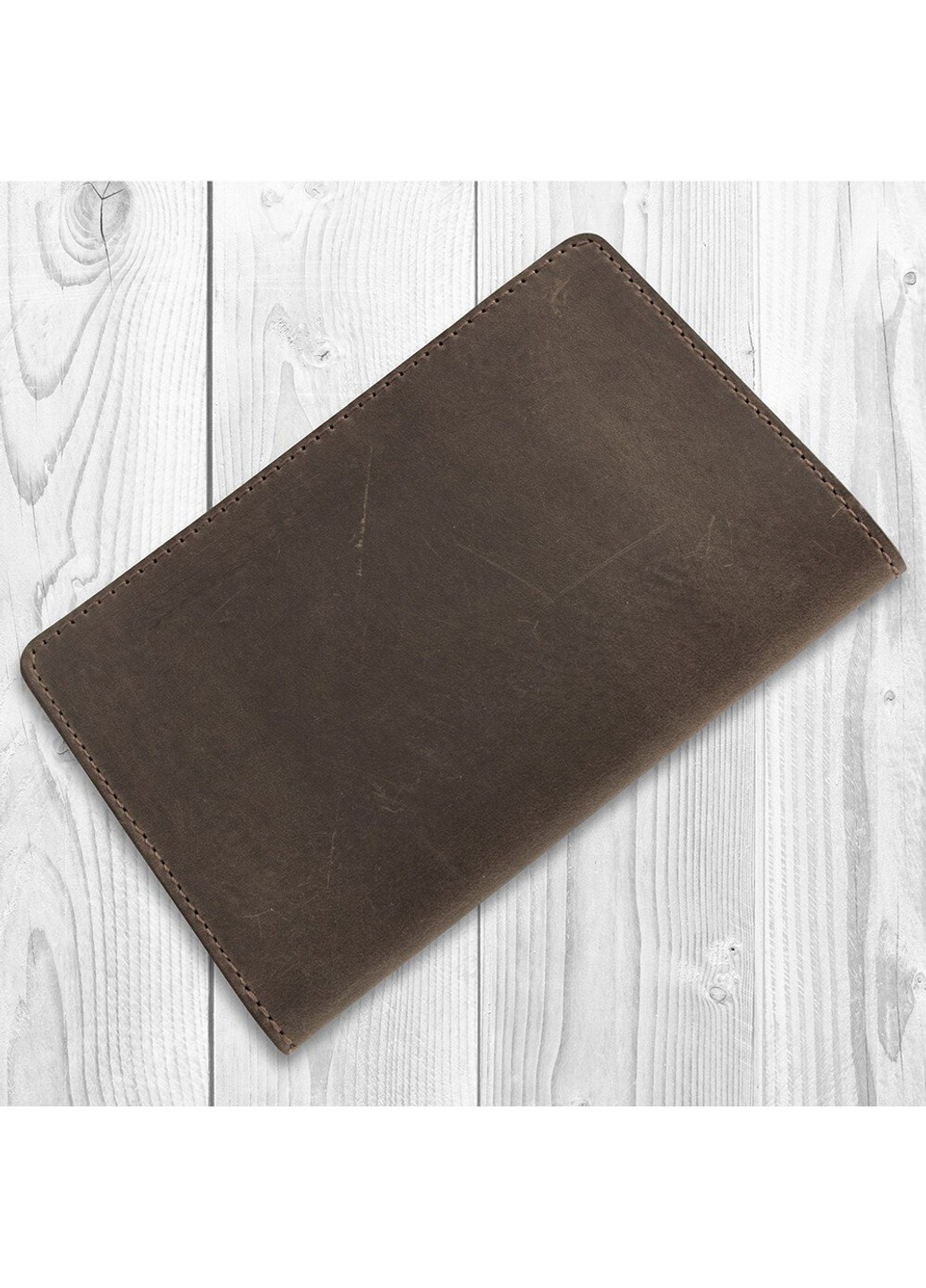 Обкладинка-органайзер для документів зі шкіри HiArt AD-01 Shabby Gavana Brown Коричневий Hi Art (268371244)