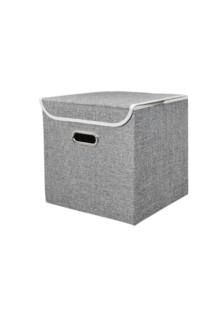 Коробка складна для зберігання речей "Grey" 31*31*31 см цвет серый ЦБ-00215783 No Brand (259423243)