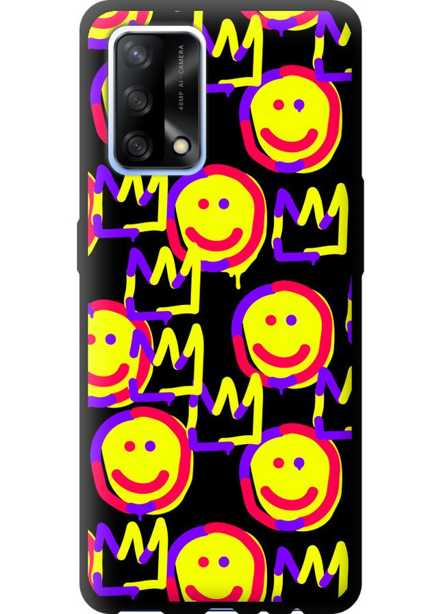 TPU чорний чохол '5622' для Endorphone Oppo A74 (258215503)