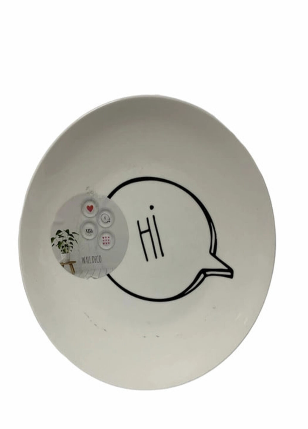 Декоративная тарелка на стену "Hi" EDEKA (263276796)