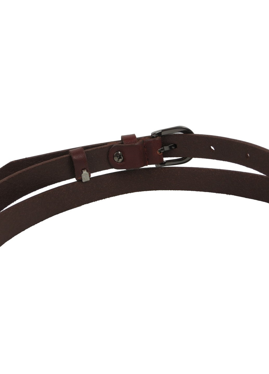 Женский кожаный ремень 1411-15 коричневый Skipper (266142726)