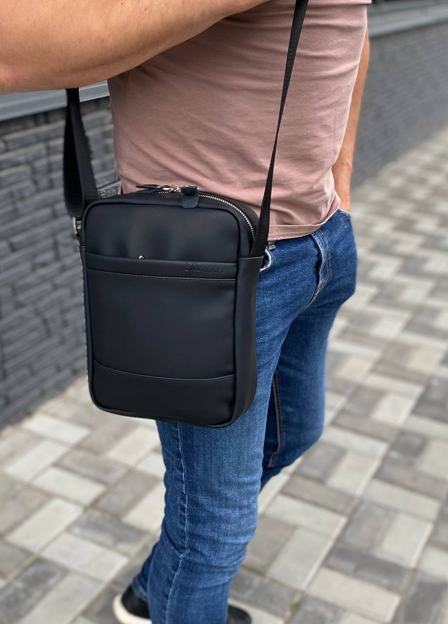 Мужская матовая сумка барсетка через плечо мессенджер Prestige SG (258330407)