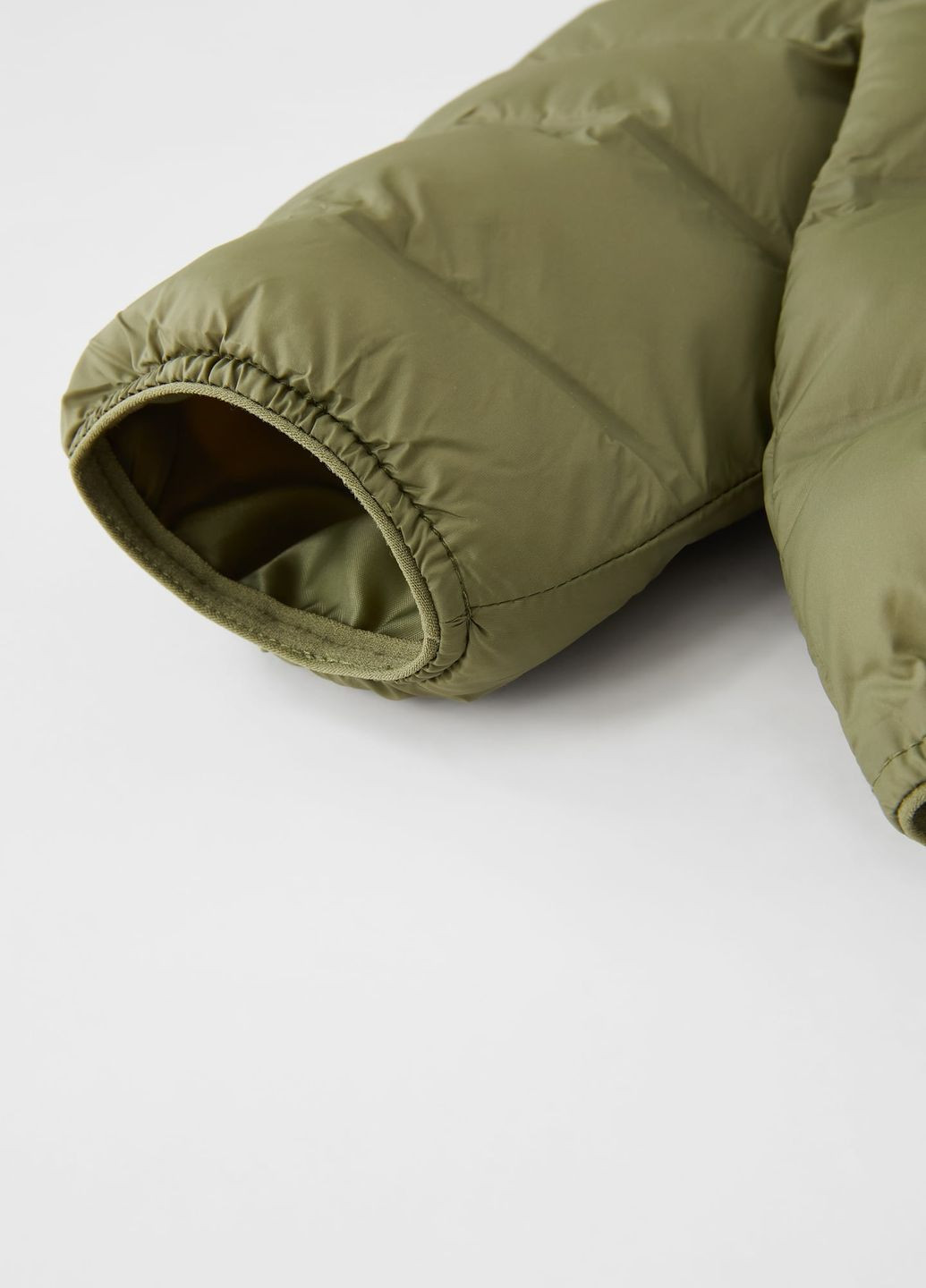Оливкова (хакі) демісезонна демісезонна куртка для хлопчика хакі 5992701505 Zara