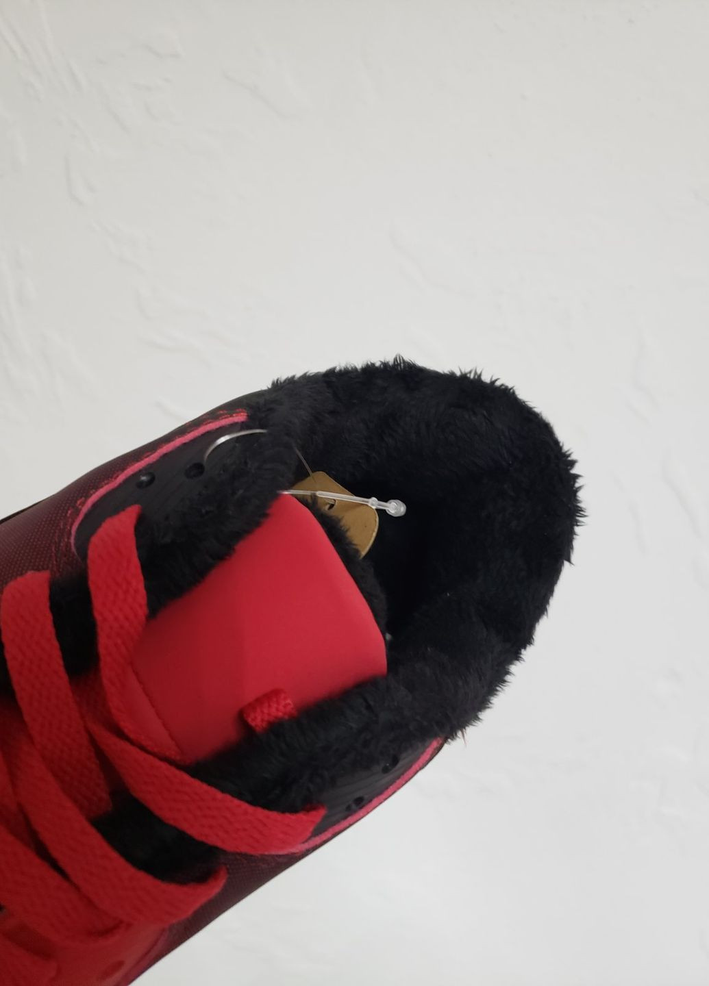 Красные всесезонные кроссовки утепленные Jomix