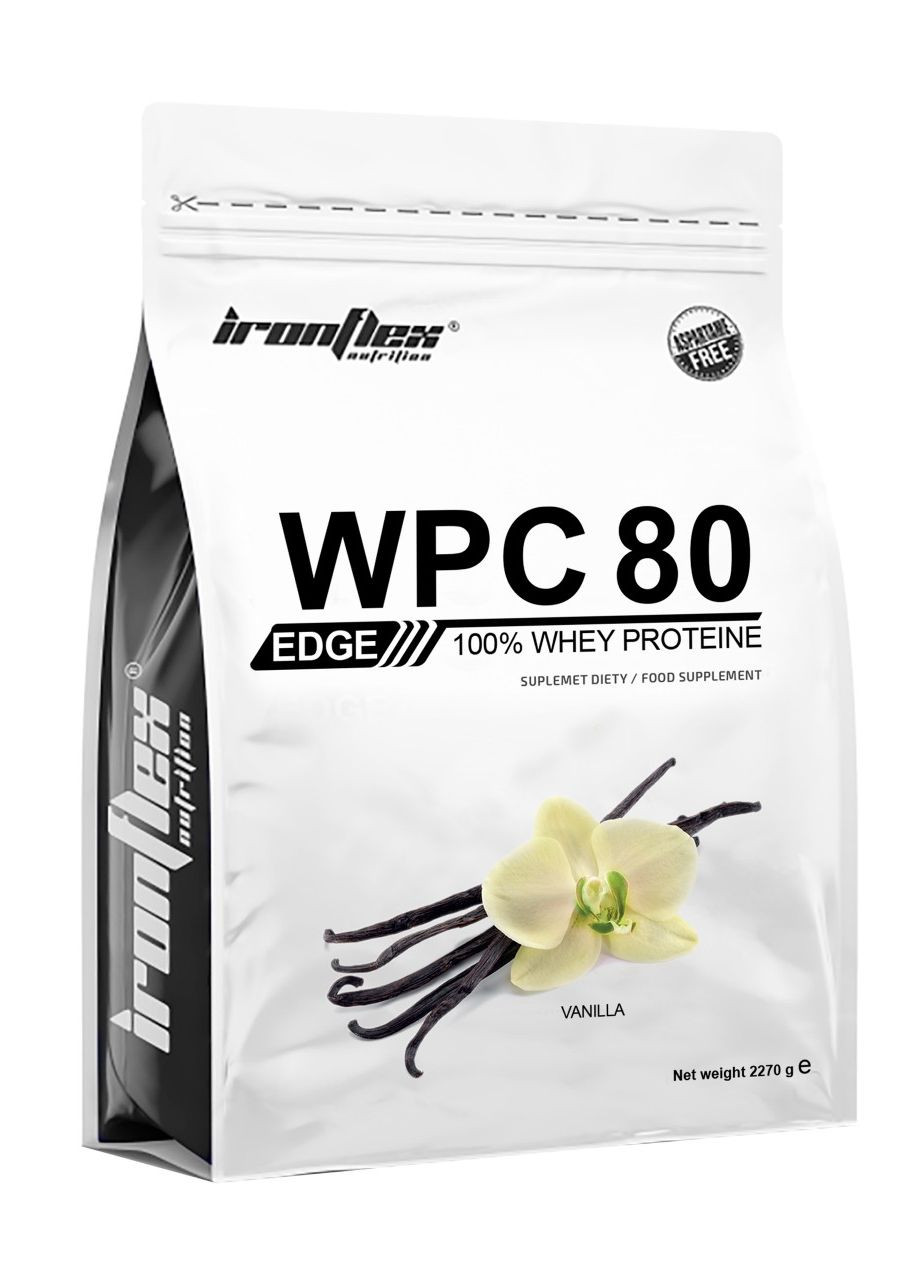 Протеин WPC EDGE Instant 2270 g (Vanilla) Ironflex (260741188)
