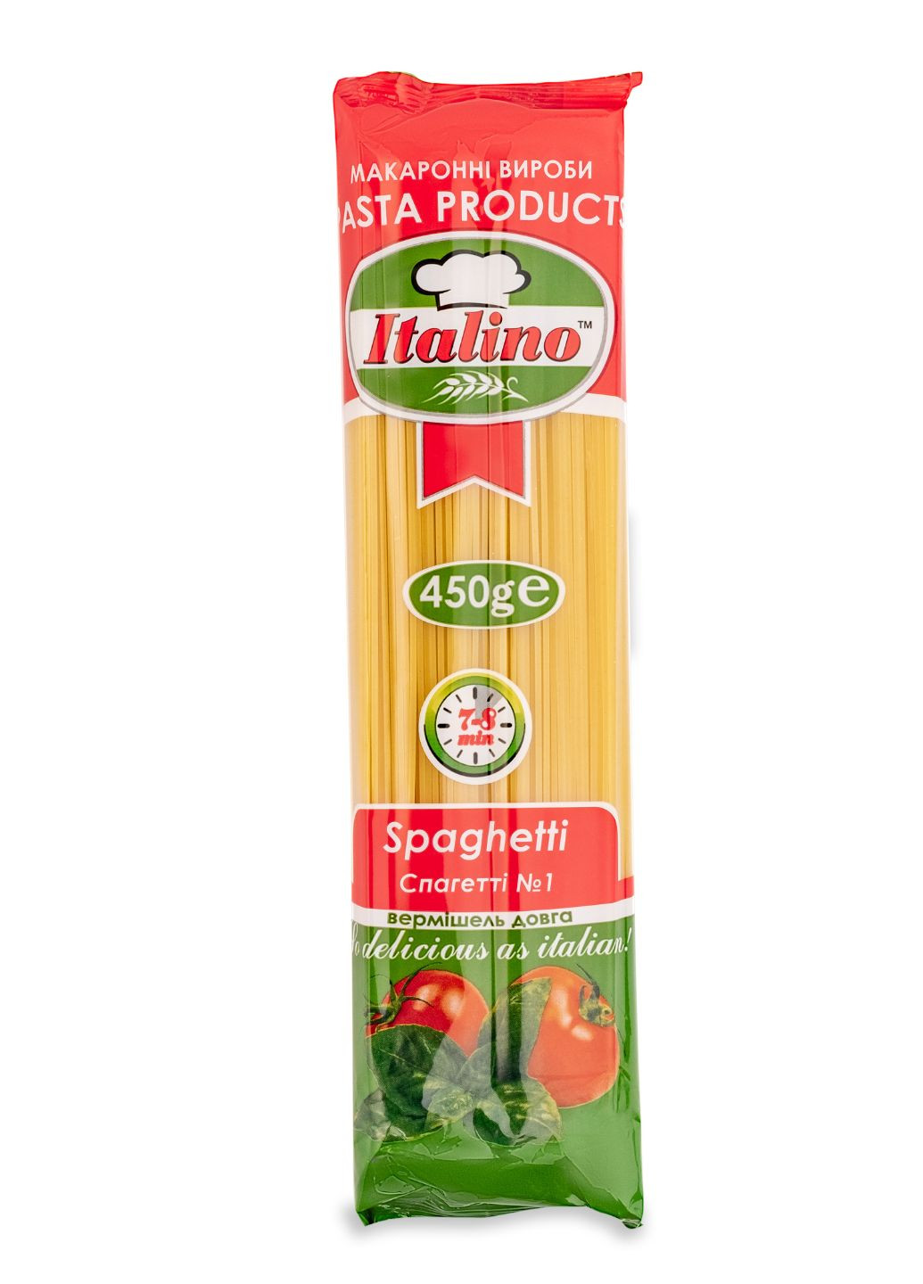 Макаронные изделия Спагетти 450 г (4820055301572) Italino (267229797)