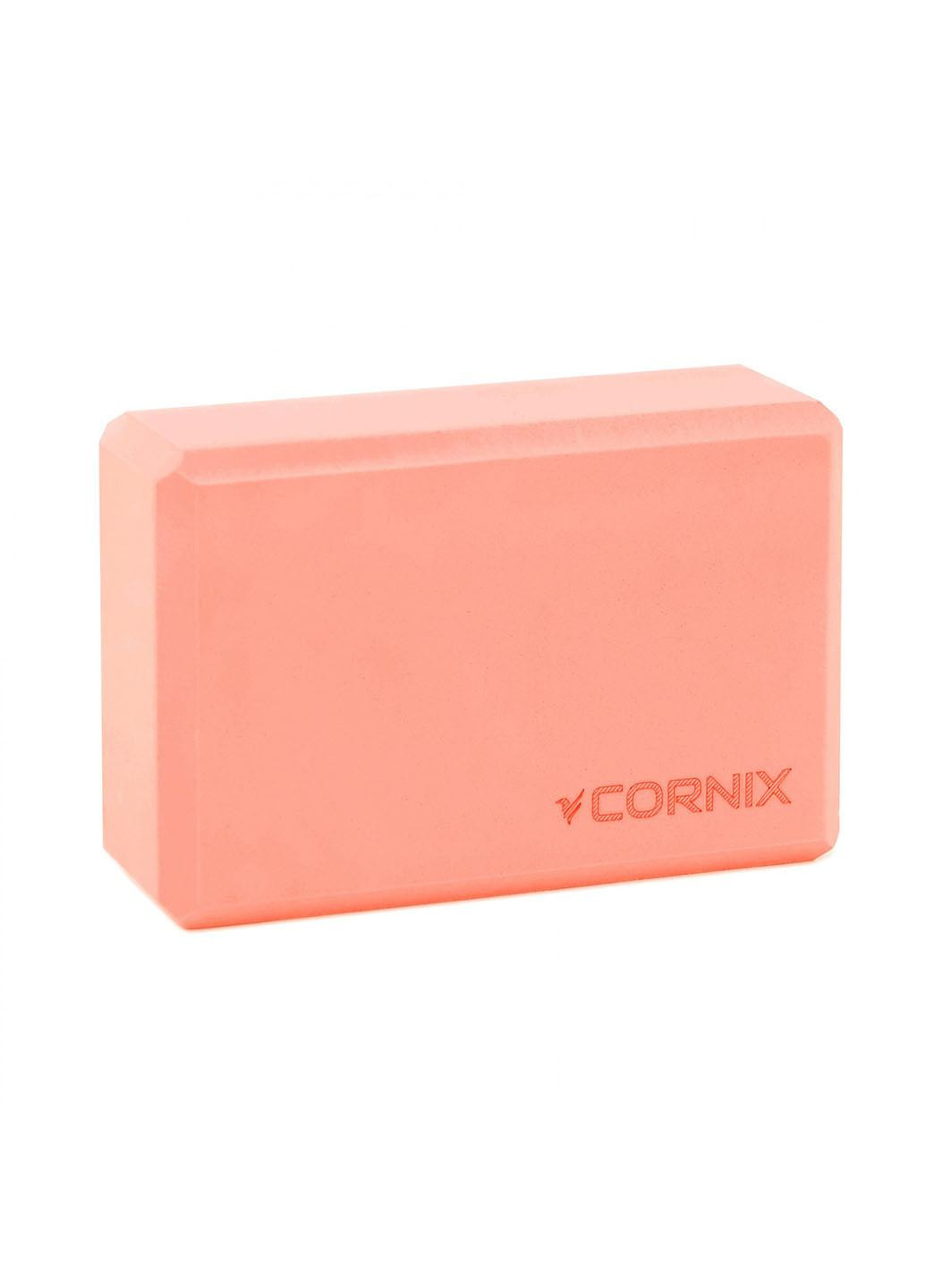 Блок для йоги Cornix EVA 22.8 x 15.2 x 7.6 см XR-0104 Orange No Brand (260735625)