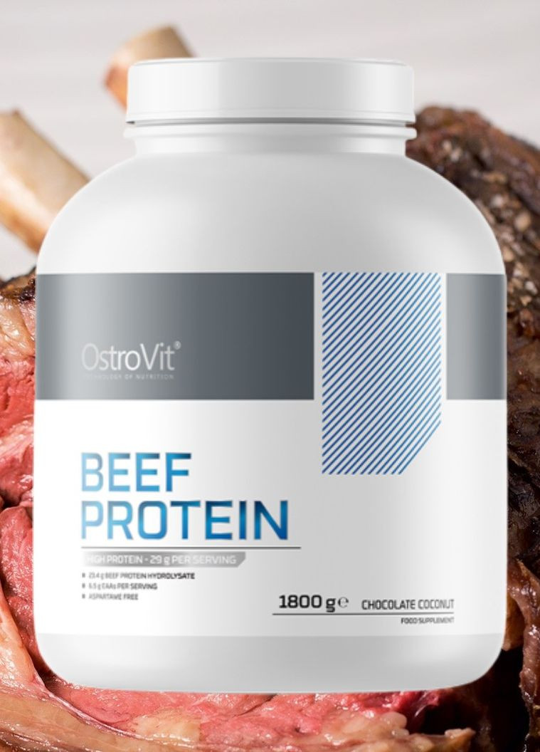 Протеин Beef Protein 1800 g (Chocolate - coconut) Ostrovit (260477636)