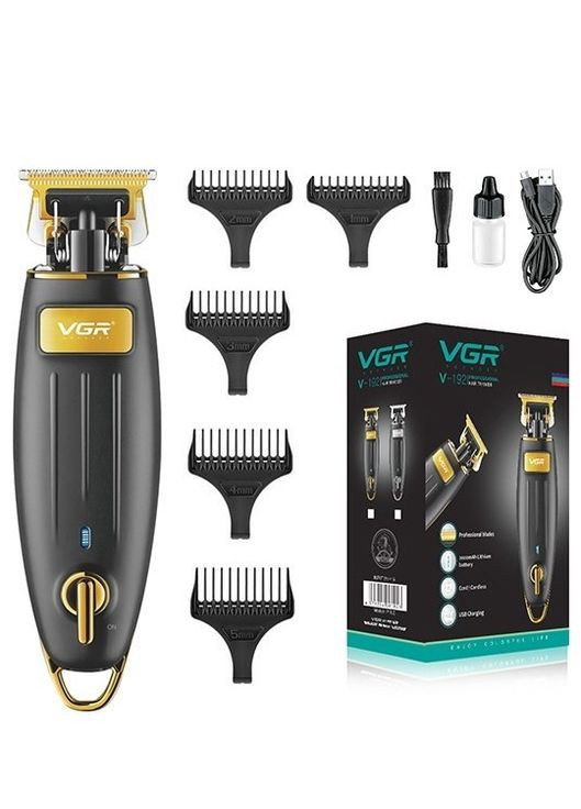 Машинка для стрижки волос V-192 беспроводная + триммер мужской VGR (277631772)