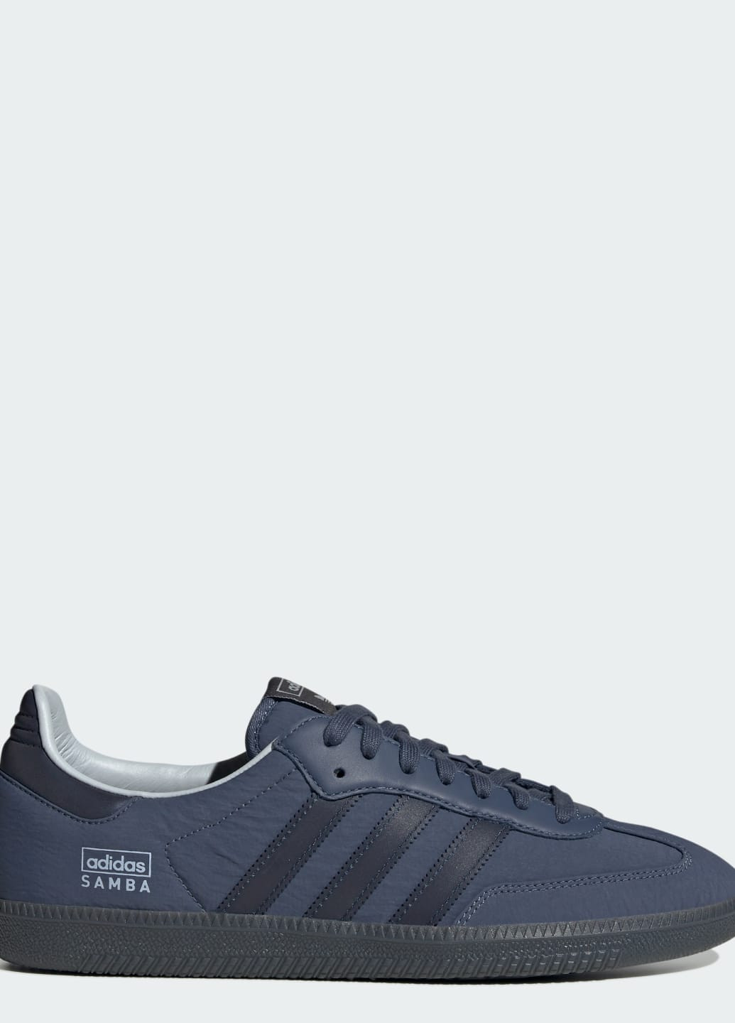 Синие всесезонные кроссовки samba og adidas