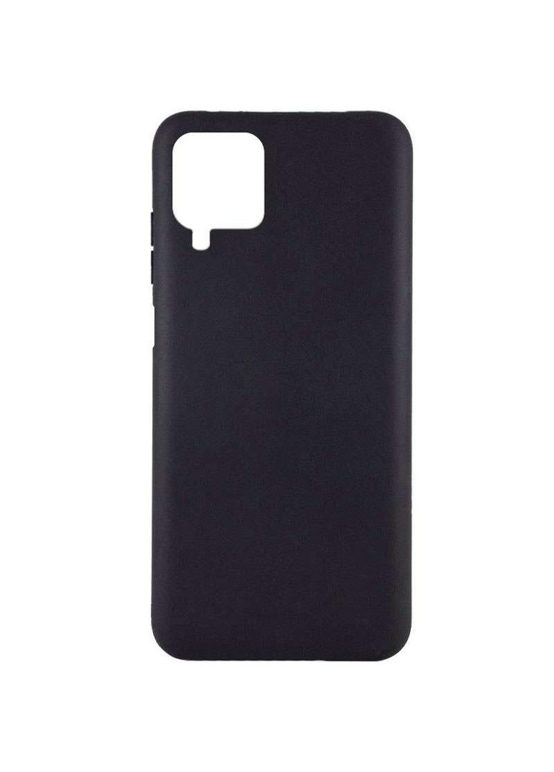 Чёрный силиконовый чехол для Samsung Galaxy A12 Epik (258598032)