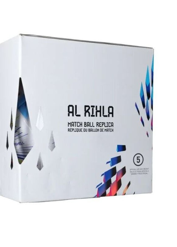 Футбольний м'яч 2022 World Cup Al Rihla League BOX H57782 adidas (257562118)