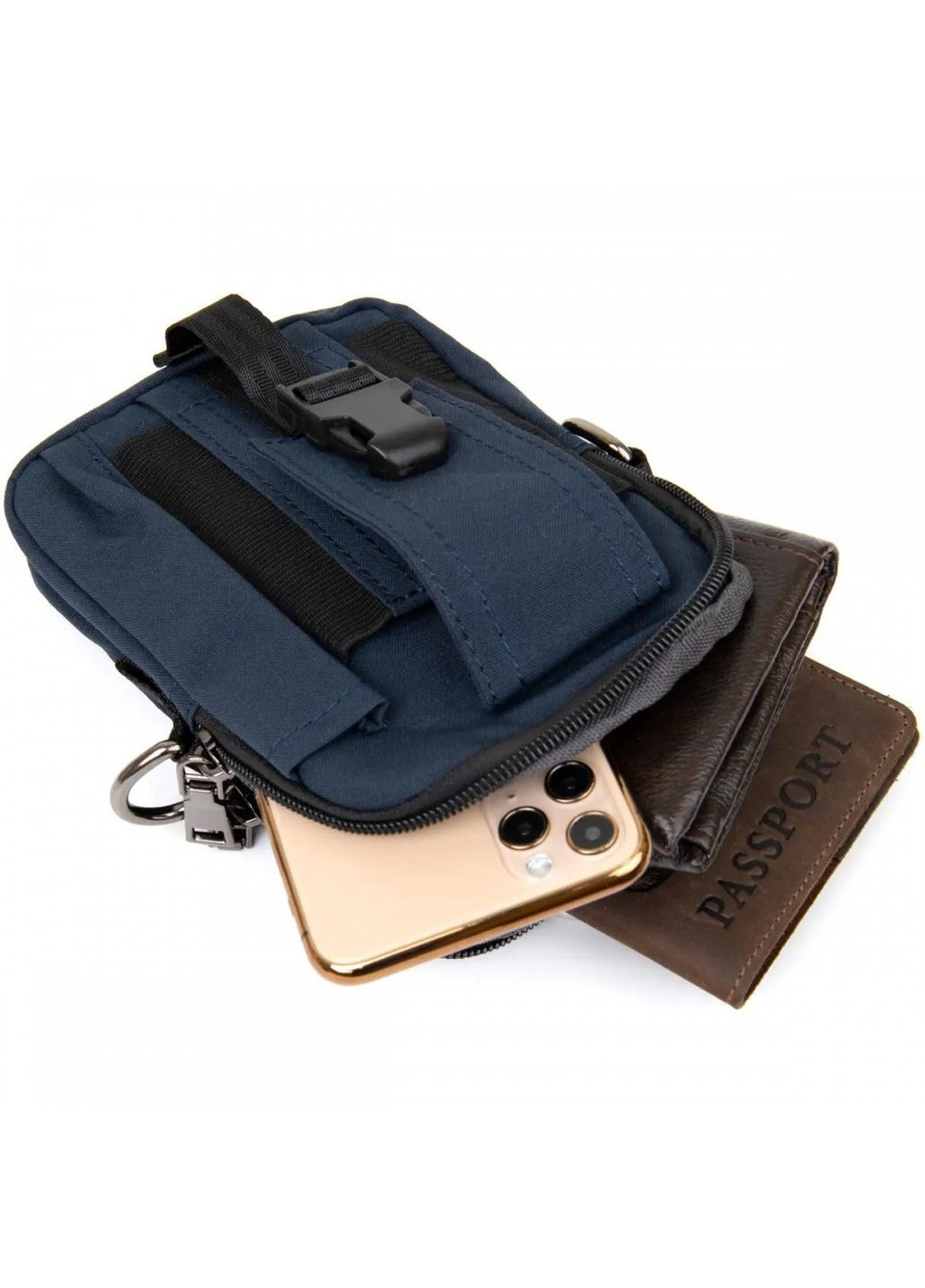 Чоловіча тканинна сумка на пояс 20649 Vintage (263360618)