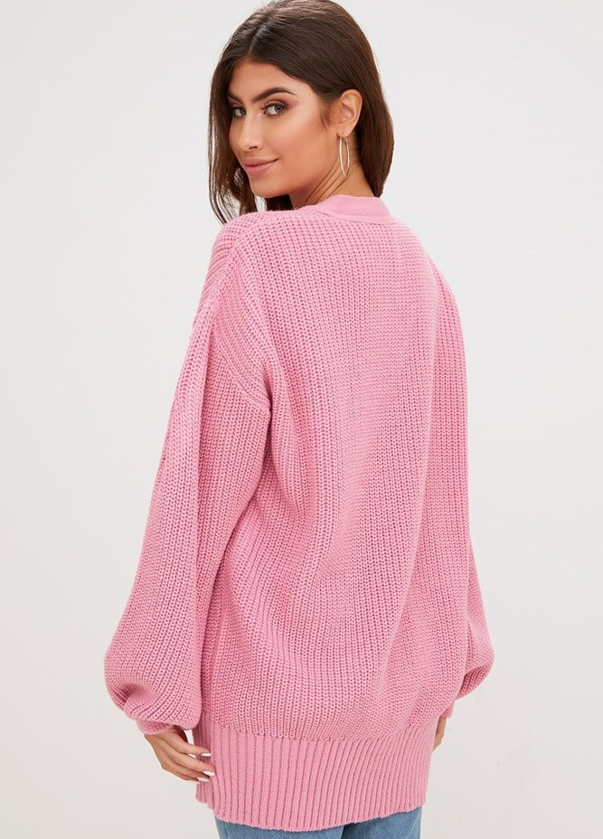 Розовый кардиган PrettyLittleThing