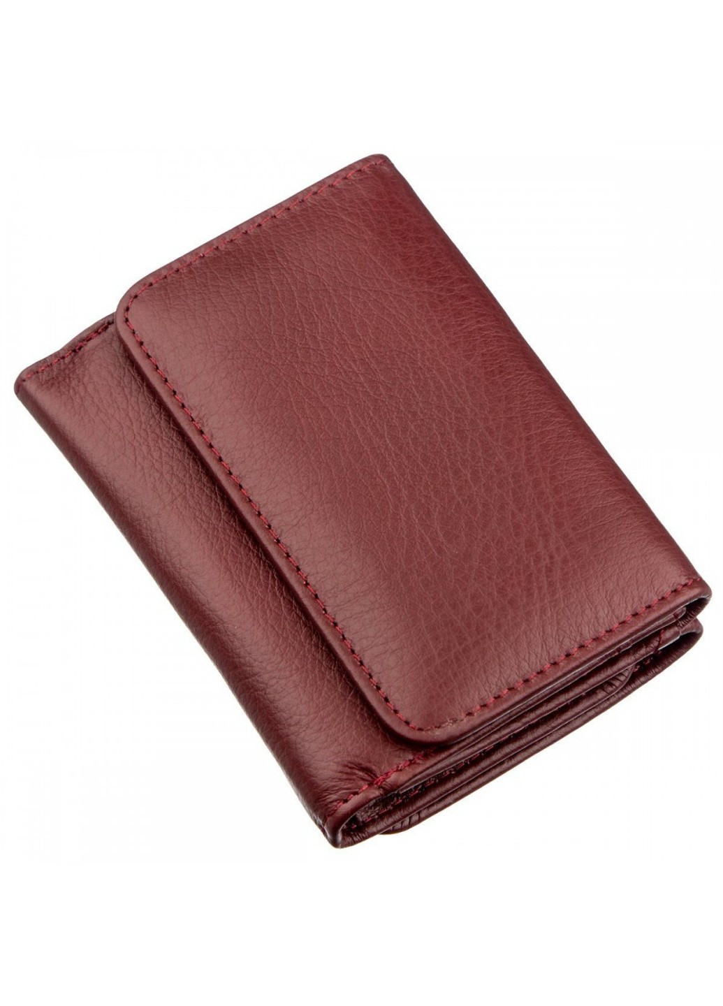 Женский бордовый кошелёк из натуральной кожи ST Leather 18885 ST Leather Accessories (269994229)