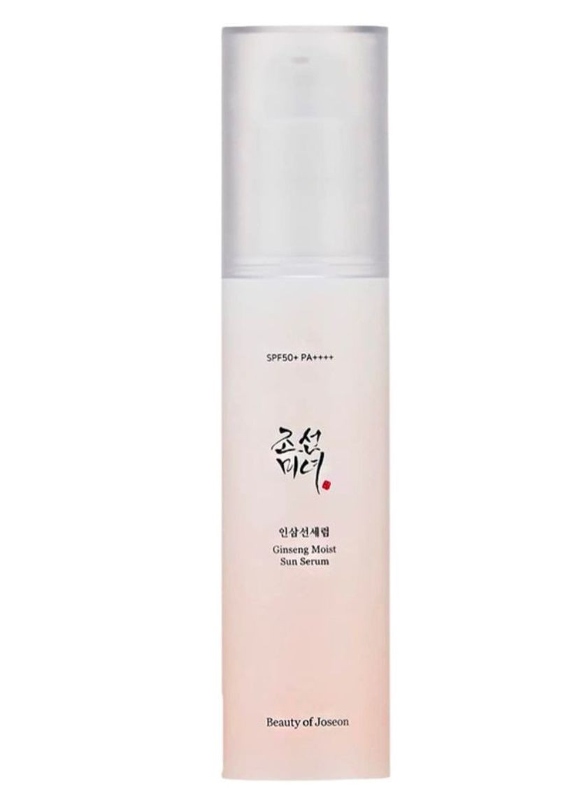 Сонцезахисний зволожуючий серум Ginseng Moist Sun Serum SPF 50 +PA++++, 50мл Beauty of Joseon (268218761)