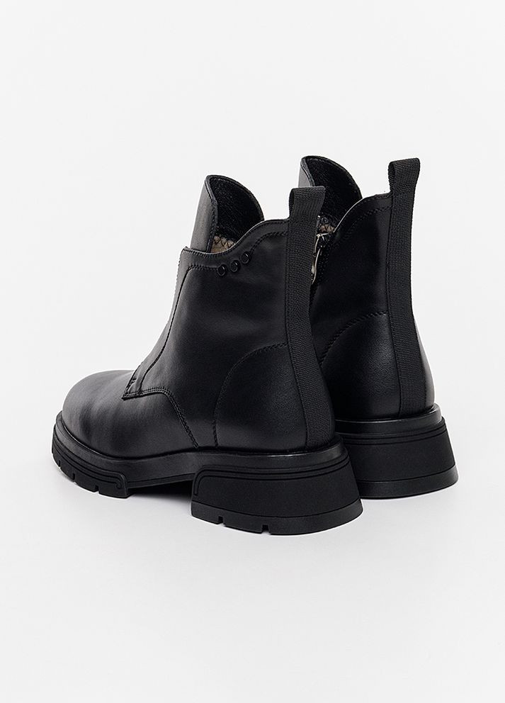 Зимние женские ботинки цвет черный цб-00225983 Wilmar