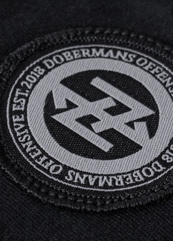 Черная футболка-футболка поло dobermans griffins division tsp233bk для мужчин Dobermans Aggressive